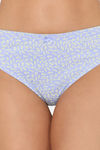 Rosaline Cotton Comfort Medium Rise Full Coverage Hipster Panty (Pack of 3) - Multicolor — thumbnail 5